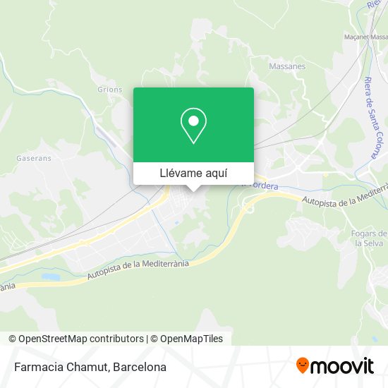 Mapa Farmacia Chamut