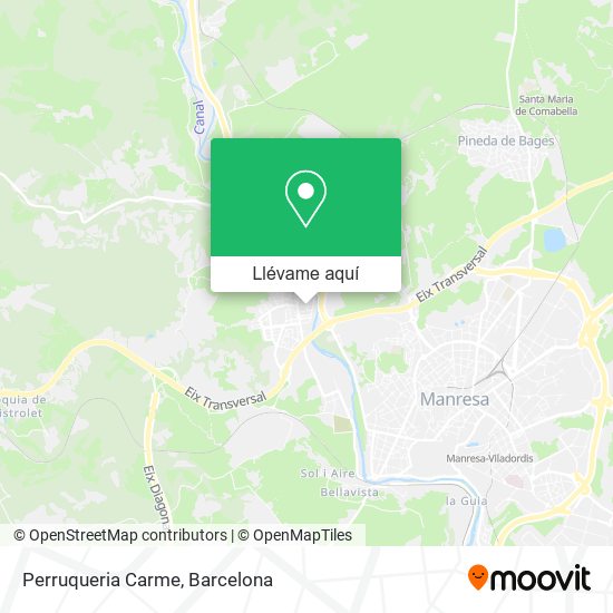 Mapa Perruqueria Carme
