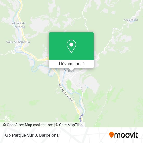 Mapa Gp Parque Sur 3