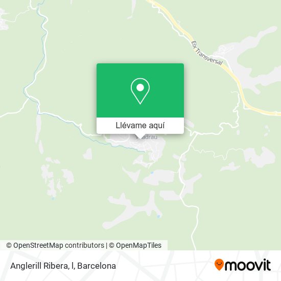 Mapa Anglerill Ribera, l