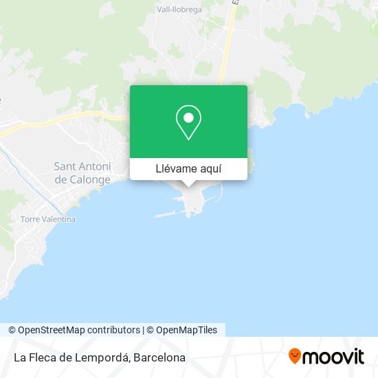 Mapa La Fleca de Lempordá