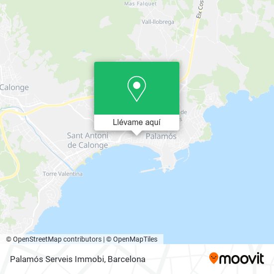 Mapa Palamós Serveis Immobi