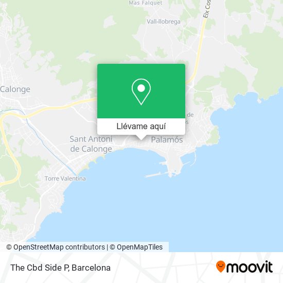 Mapa The Cbd Side P