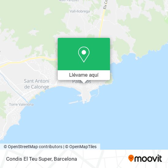 Mapa Condis El Teu Super