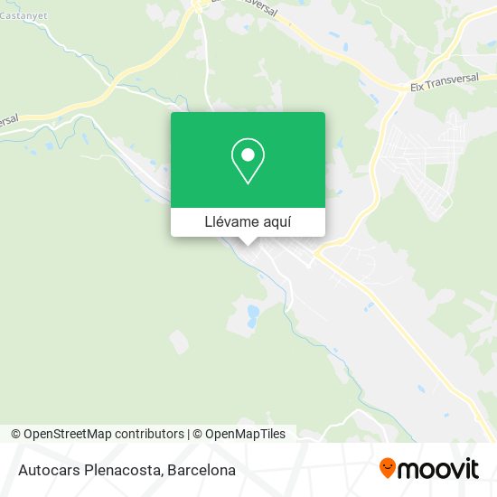 Mapa Autocars Plenacosta