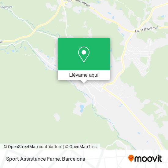 Mapa Sport Assistance Farne