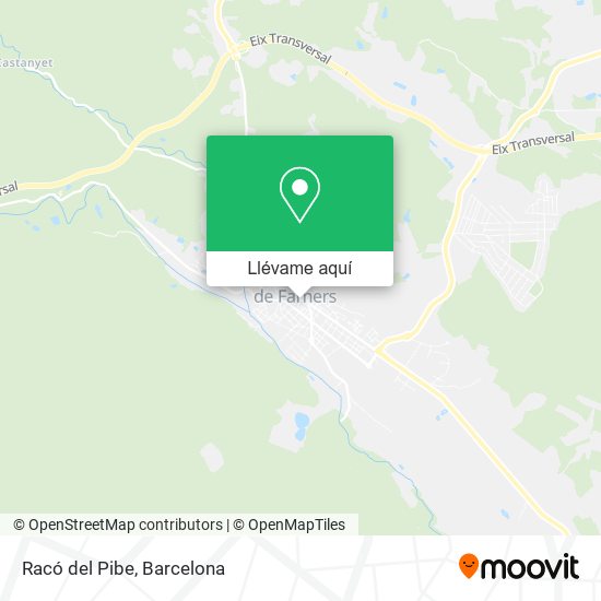 Mapa Racó del Pibe