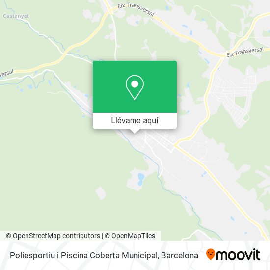 Mapa Poliesportiu i Piscina Coberta Municipal