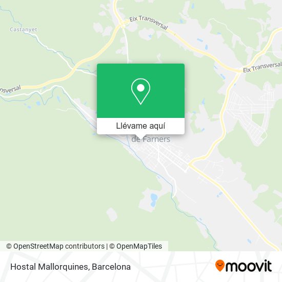 Mapa Hostal Mallorquines