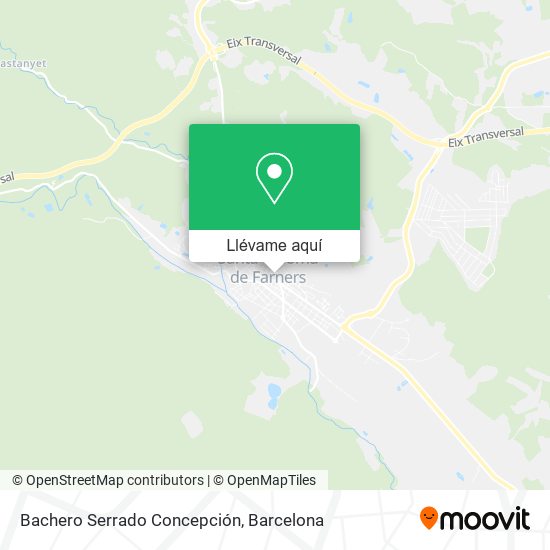 Mapa Bachero Serrado Concepción
