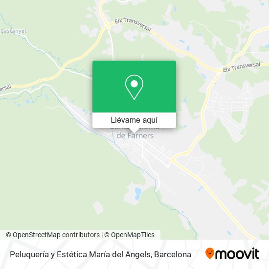 Mapa Peluquería y Estética María del Angels
