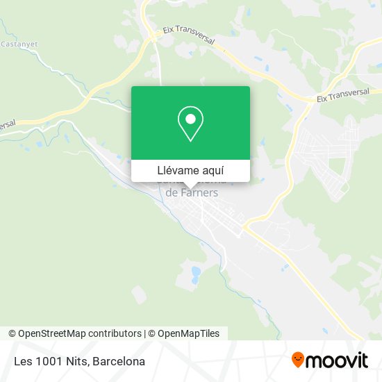 Mapa Les 1001 Nits