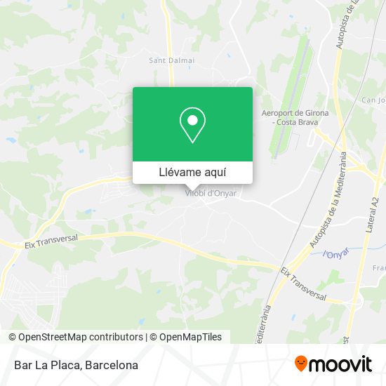 Mapa Bar La Placa