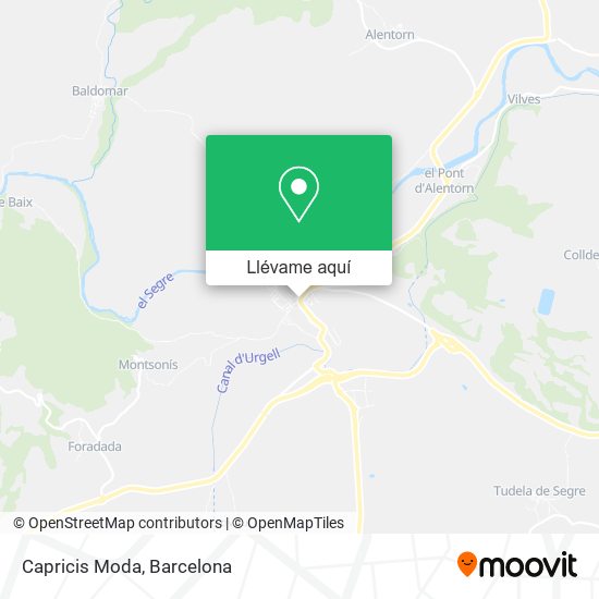 Mapa Capricis Moda