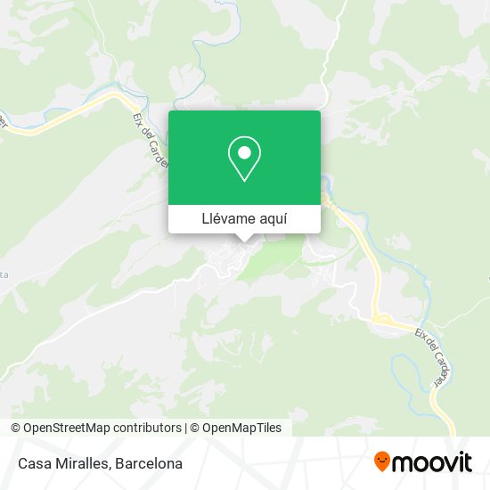 Mapa Casa Miralles
