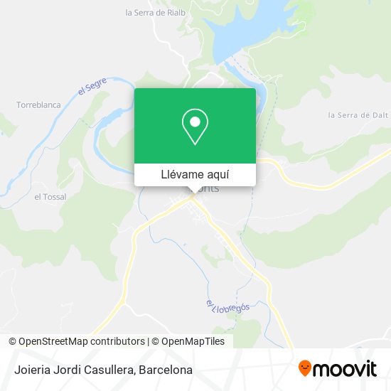 Mapa Joieria Jordi Casullera