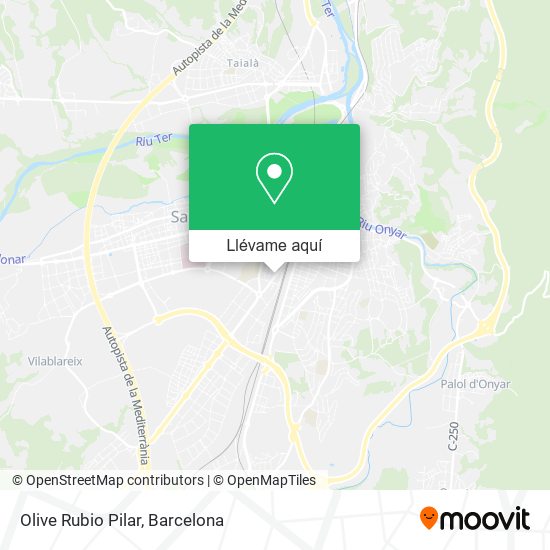 Mapa Olive Rubio Pilar