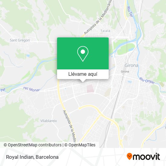 Mapa Royal Indian