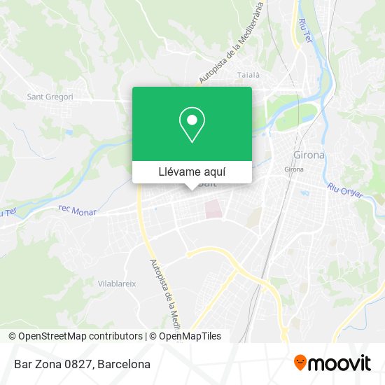 Mapa Bar Zona 0827