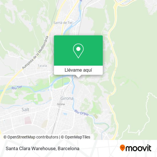 Mapa Santa Clara Warehouse