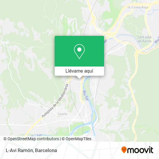 Mapa L-Avi Ramón