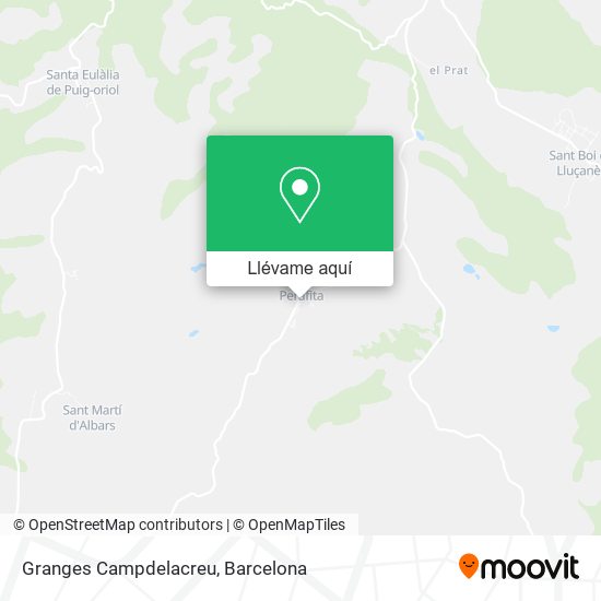 Mapa Granges Campdelacreu