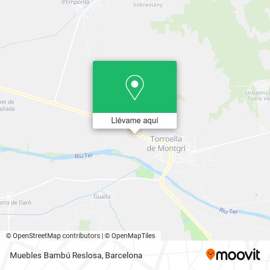 Mapa Muebles Bambú Reslosa