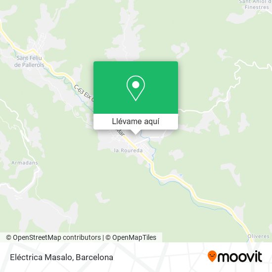 Mapa Eléctrica Masalo