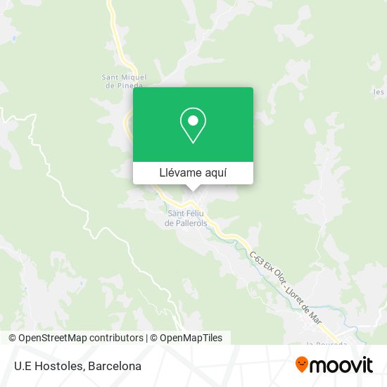 Mapa U.E Hostoles