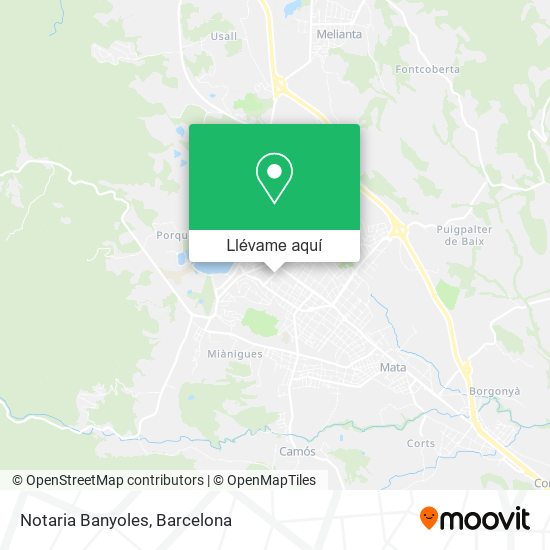 Mapa Notaria Banyoles