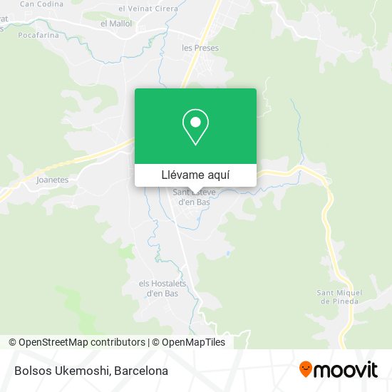 Mapa Bolsos Ukemoshi