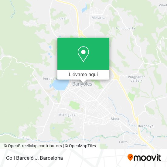Mapa Coll Barceló J