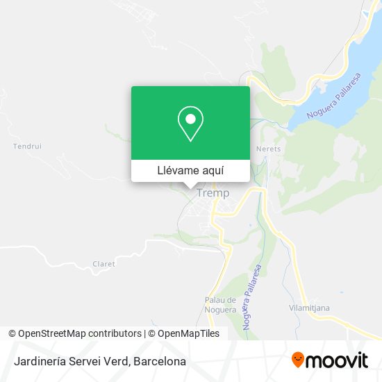 Mapa Jardinería Servei Verd