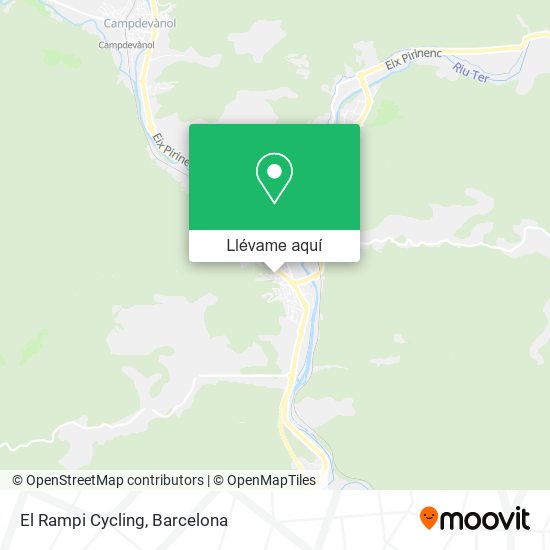 Mapa El Rampi Cycling