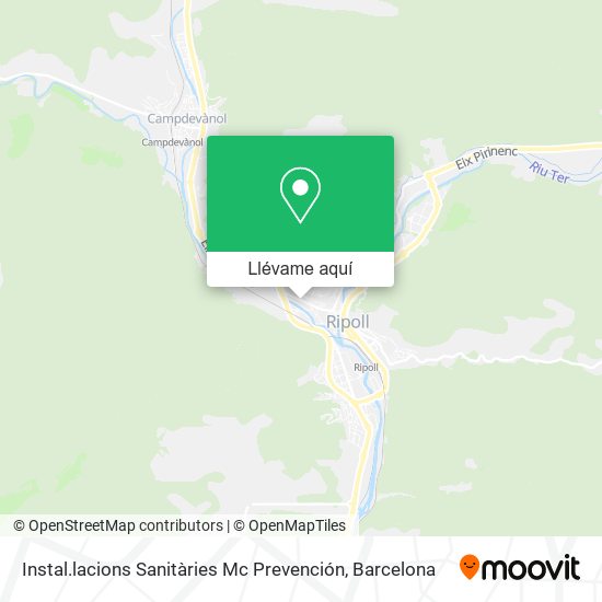 Mapa Instal.lacions Sanitàries Mc Prevención