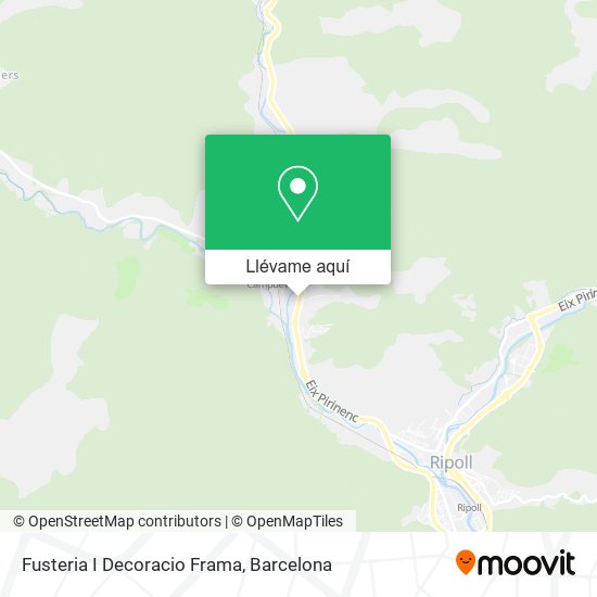 Mapa Fusteria I Decoracio Frama