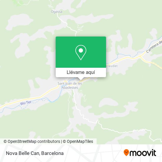 Mapa Nova Belle Can