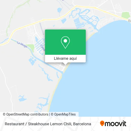 Mapa Restaurant / Steakhouse Lemon Chili