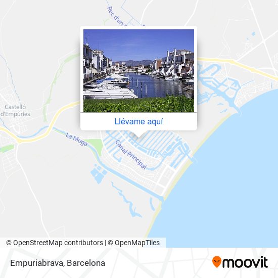 Mapa Empuriabrava