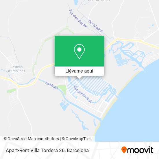 Mapa Apart-Rent Villa Tordera 26