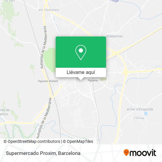 Mapa Supermercado Proxim