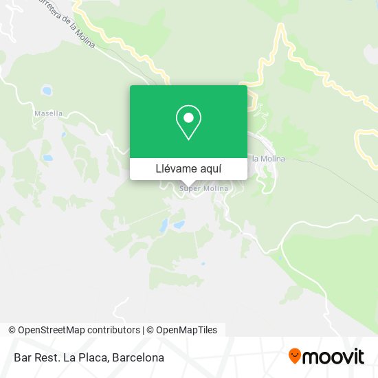 Mapa Bar Rest. La Placa