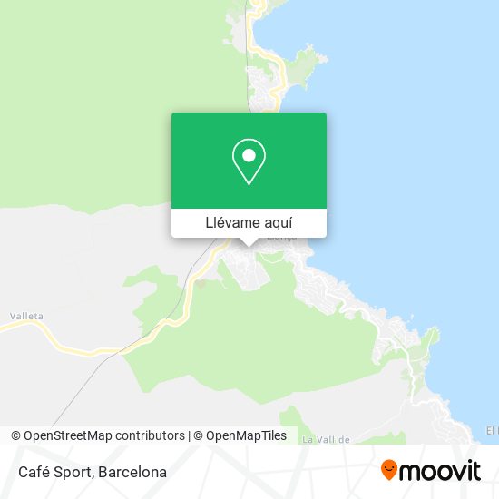 Mapa Café Sport