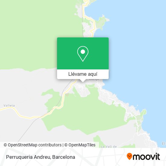 Mapa Perruqueria Andreu