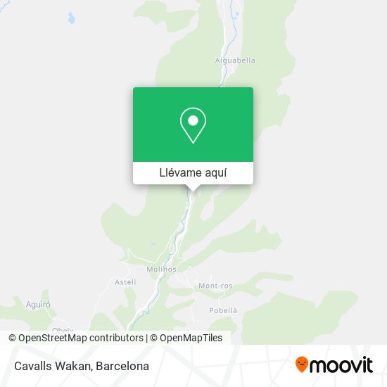 Mapa Cavalls Wakan