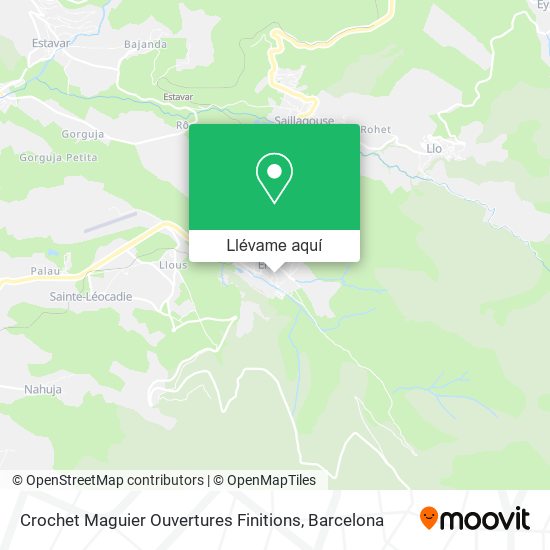 Mapa Crochet Maguier Ouvertures Finitions