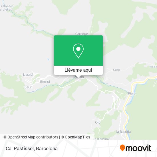 Mapa Cal Pastisser