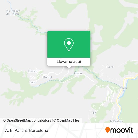 Mapa A. E. Pallars