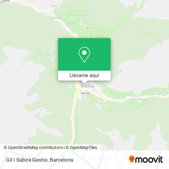 Mapa Gil I Subirá Gestio