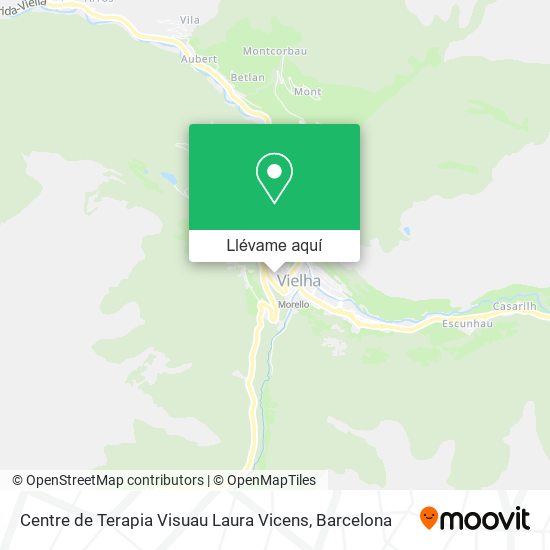 Mapa Centre de Terapia Visuau Laura Vicens